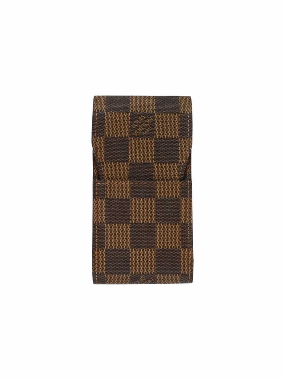 Louis Vuitton Damier Ebene Cigarette Case Tobacco Pouch Holder
